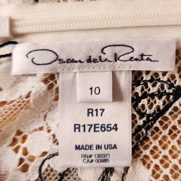 Oscar de la Renta lace dress NWT - Picture 4 of 9